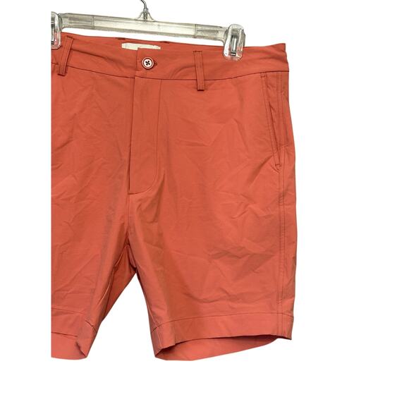 Create Unison Bermuda Shorts Convenient Zip Drawstring Closure Pink Men's M NWOT - Picture 3 of 9